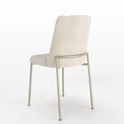 Kit 2 Cadeiras Elis Com Pés Em Aço Carbono E Pintura Metaliza