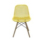 Kit 2 Cadeiras Eloisa   Amarelo
