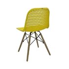 Kit 2 Cadeiras Eloisa   Amarelo