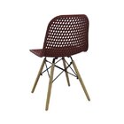 Kit 2 Cadeiras Eloisa   Carmim