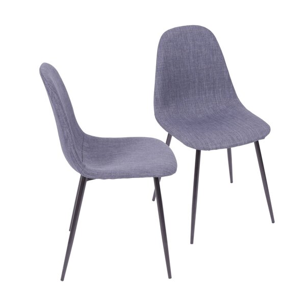 Kit 2 Cadeiras Em Linho Base Madeira Charla  Jeans