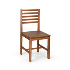 Kit 2 Cadeiras Em Madeira Maciça E Assento Em Mdf Bp 15mm Lun