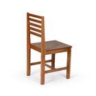 Kit 2 Cadeiras Em Madeira Maciça E Assento Em Mdf Bp 15mm Lun