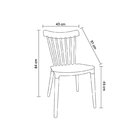 Kit 2 Cadeiras Encosto Vazado Janaina Verde Menta