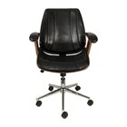 Kit 2 Cadeiras Escritório Diretor Corino E Madeira Bergen 333