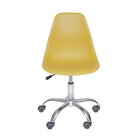 Kit 2 Cadeiras Escritório Eames Giratória Com Rodízio Dkr Aça