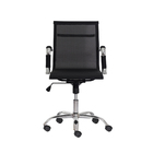 Kit 2 Cadeiras Escritório Mesh Diretor Preta Base Giratória C
