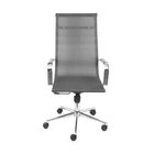 Kit 2 Cadeiras Escritorio Presidente Esteirinha Tela Mesh 330