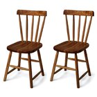 Kit 2 Cadeiras Espanha  Natural