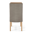 Kit 2 Cadeiras Esperança Carvalho Nobre Veludo Lunar Bnn Decor