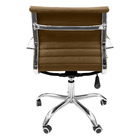 Kit 2 Cadeiras Esteirinha Presidente Baixa Com Rodinhas - Mar