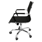 Kit 2 Cadeiras Esteirinha Presidente Baixa Com Rodinhas - Pre