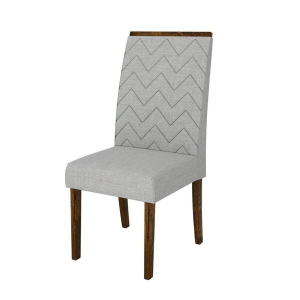 Kit 2 Cadeiras Estofadas Áurea Dj Dj Móveis