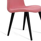 Kit 2 Cadeiras Estofadas Base Madeira F89 Dmobiliario