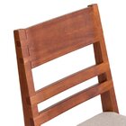 Kit 2 Cadeiras Estofadas Craft Garapa/bege