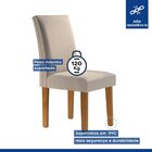 Kit 2 Cadeiras Estofadas Espanha Espresso Móveis