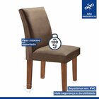 Kit 2 Cadeiras Estofadas Espanha Espresso Móveis