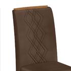 Kit 2 Cadeiras Estofadas Freijó Veludo Moca Luona Shop