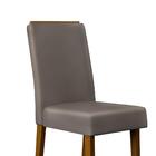 Kit 2 Cadeiras Estofadas Ipê Veludo Lunar Kahi Shop