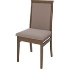 Kit 2 Cadeiras Estofadas Madeira Maciça Sala De Jantar Nora C