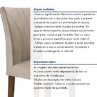 Kit 2 Cadeiras Estofadas Moscou Espresso Móveis Chocolate/off