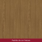 Kit 2 Cadeiras Estofadas Para Mesa De Jantar Ivy Nature/coran