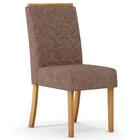 Kit 2 Cadeiras Estofadas Para Sala De Jantar Adore Nature/mar