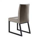 Kit 2 Cadeiras Estofadas Pés Metálicos Itália Mais Decor Graf