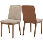 Kit 2 Cadeiras Estofadas Pietra Henn