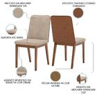 Kit 2 Cadeiras Estofadas Pietra Henn