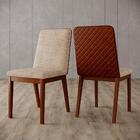 Kit 2 Cadeiras Estofadas Pietra Henn