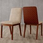 Kit 2 Cadeiras Estofadas Pietra Henn