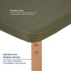 Kit 2 Cadeiras Estofadas Pitanga Cabecasa Madeiraoriginals Ve