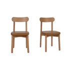 Kit 2 Cadeiras Estofadas Pitanga Cabecasa Madeiraoriginals Wh