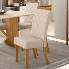 Kit 2 Cadeiras Estofadas Si25 Veludo Henn