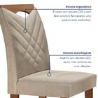 Kit 2 Cadeiras Estofadas Texas Yescasa