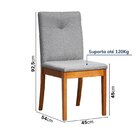 Kit 2 Cadeiras Estofadas Tiê Maxx Cabecasa Madeiraoriginals A