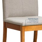 Kit 2 Cadeiras Estofadas Tiê Maxx Cabecasa Madeiraoriginals A