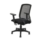 Kit 2 Cadeiras Executivas Escritório Ravello Pp Preta G56 - G