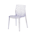 Kit 2 Cadeiras Gruvyer Transparente