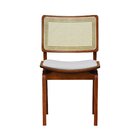 Kit 2 Cadeiras Gus Madeira Maciça Encosto Telinha Assento Ana