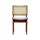 Kit 2 Cadeiras Gus Madeira Maciça Encosto Telinha Assento Ana