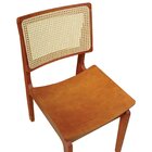 Kit 2 Cadeiras Gus Madeira Maciça Encosto Telinha Assento Ana