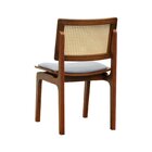 Kit 2 Cadeiras Gus Madeira Maciça Encosto Telinha Assento Ana