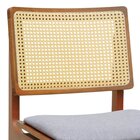 Kit 2 Cadeiras Gus Madeira Maciça Encosto Telinha Assento Ana