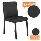 Kit 2 Cadeiras Industrial Pequim Preto/corino Preto - Móveis