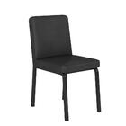 Kit 2 Cadeiras Industrial Pequim Preto/corino Preto - Móveis