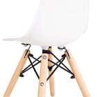 Kit 2 Cadeiras Infantil Eiffel Com Pés Em Madeira Casatema Ma