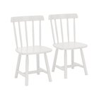 Kit 2 Cadeiras Infantis Mariah Casatema Branco