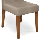 Kit 2 Cadeiras Inspiração Freijó Veludo Kraft Bnn Decor